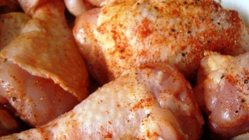 Kurczak pieczony w majeranku