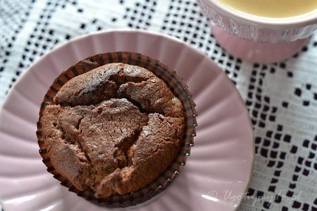 Muffinki gruszkowo czekoladowe