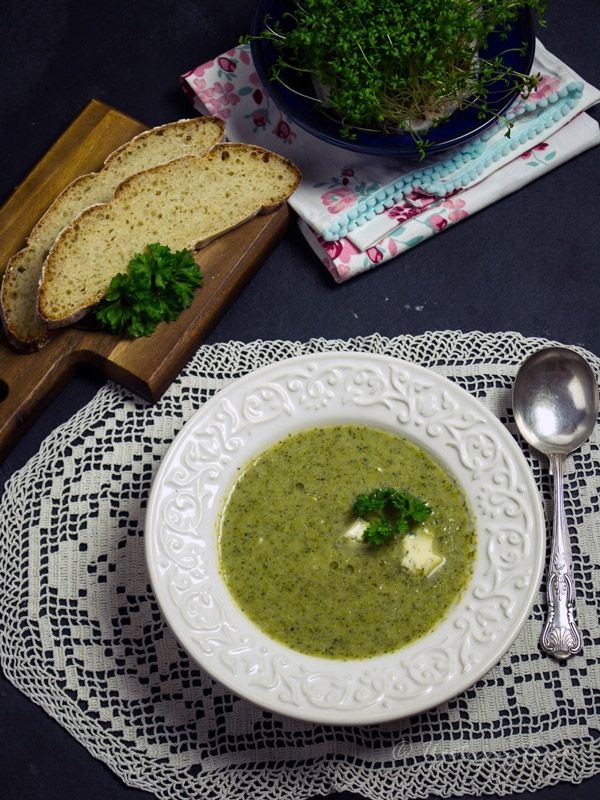 Zupa krem z brokulow
